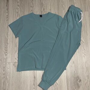 Teal Scrub Set